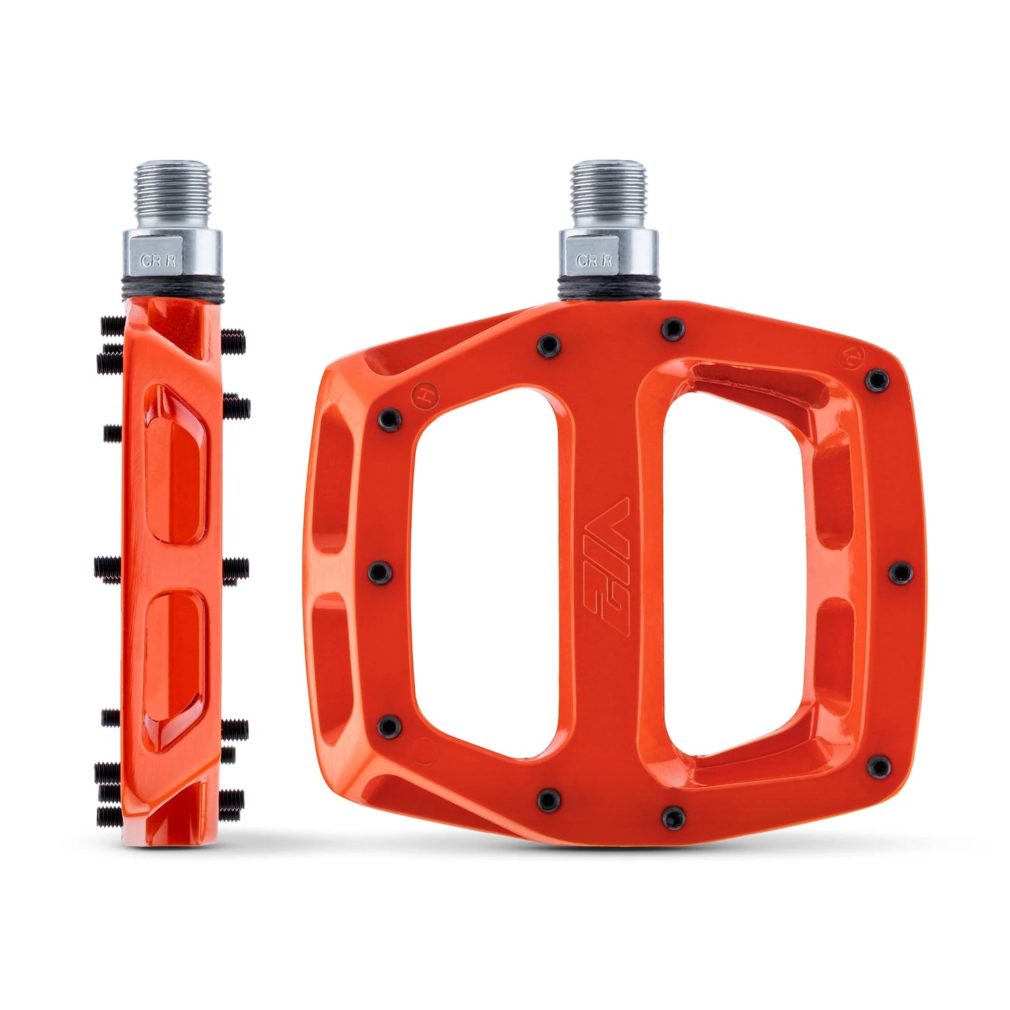 DMR V12 Orange platte pedalen