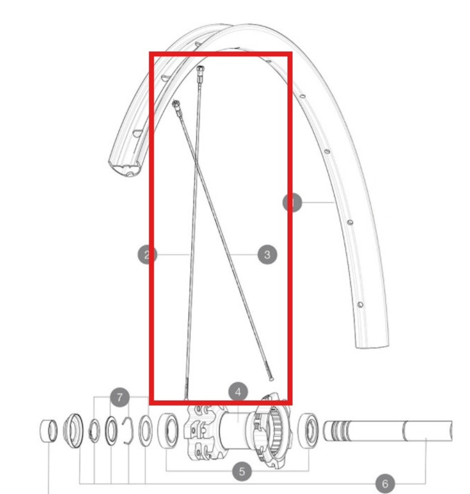 SET VAN 12 MAVIC CROSSMAX LIGHT 294MM ACHTERSPAKEN