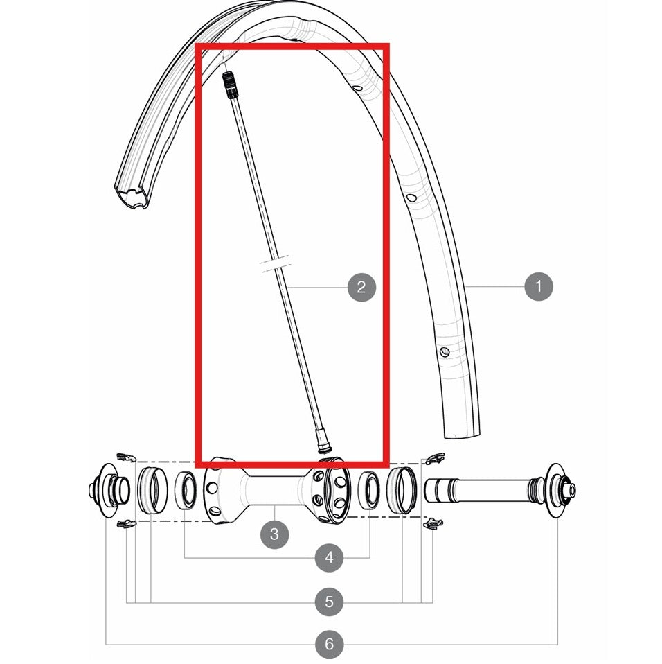KIT 10 RSYS SPAKEN VOOR/ACHTER 282,7MM VANAF 2020