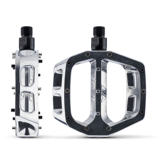 DMR V8 CLASSIC vlakke pedalen Zilver