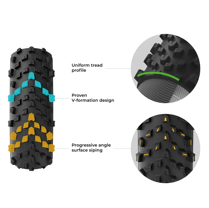 VITTORIA TERRENO T60 MIXED 700x40c Gravel Endurance Tubeless Ready Zacht Zwarte band