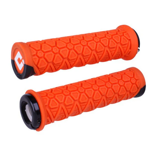 ODI VANQUISH Lock-On handvatten 135 mm Oranje