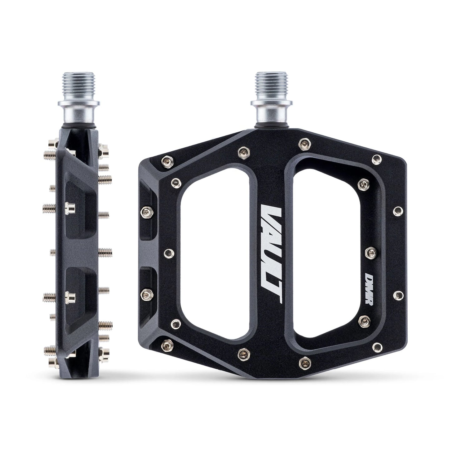 DMR VAULT platte pedalen matzwart