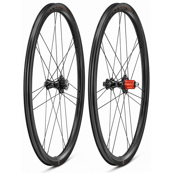 Paar CAMPAGNOLO BORA ULTRA WTO 35 C23 DISC Tubeless Ready wielen (Center Lock)