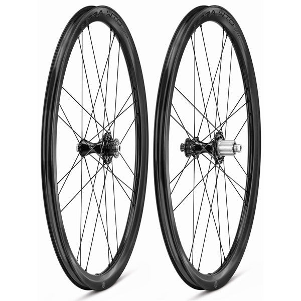 Paar CAMPAGNOLO BORA WTO 35 C23 DISC Tubeless Ready wielen (Center Lock)