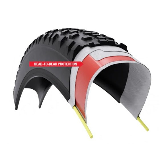 WTB BYWAY TCS LIGHT FAST ROLLING DUAL DNA SG2 650x47c Tubeless Ready Versterkt Beige band