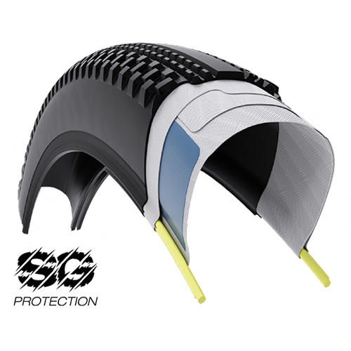 WTB VULPINE S TCS LIGHT FAST ROLLING DUAL DNA SG 700x45c Tubeless Ready Beige band
