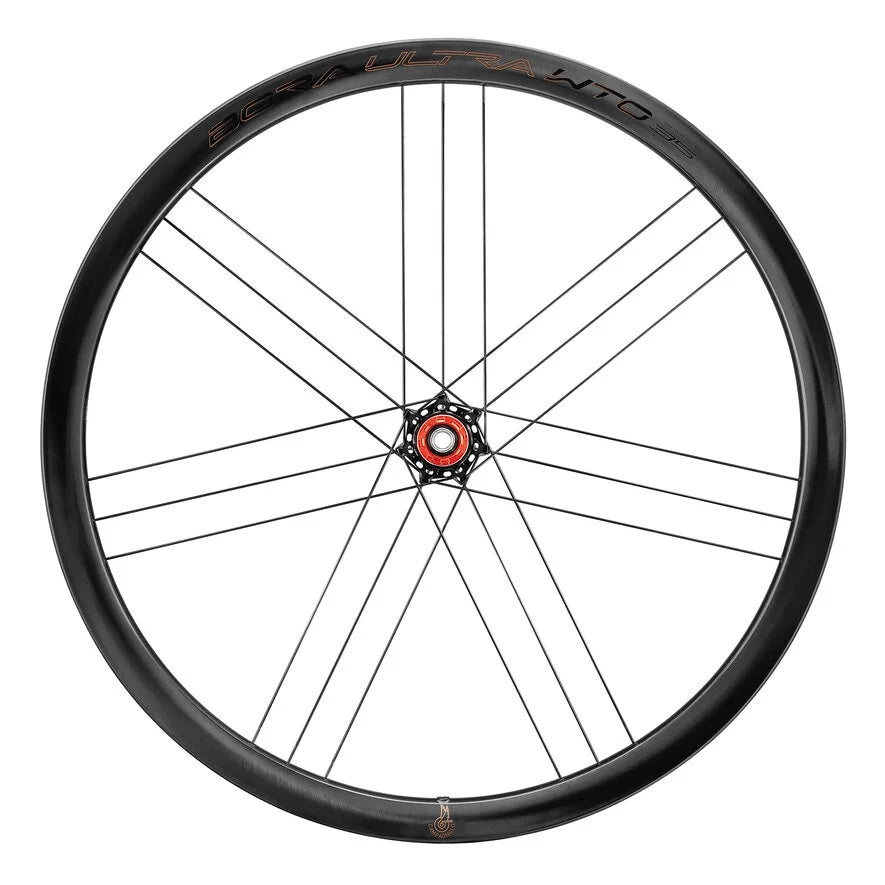 Paar CAMPAGNOLO BORA ULTRA WTO 35 C23 DISC Tubeless Ready wielen (Center Lock)