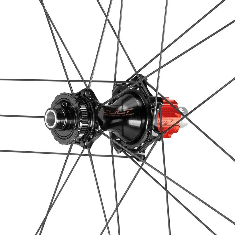 Paar CAMPAGNOLO BORA ULTRA WTO 45 C23 DISC Tubeless Ready wielen (Center Lock)