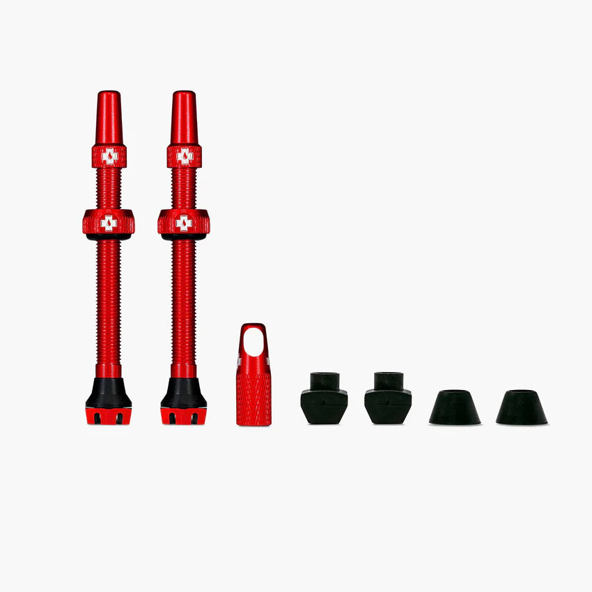 Binnenbandloze ventielen V2 MUC-OFF Rood