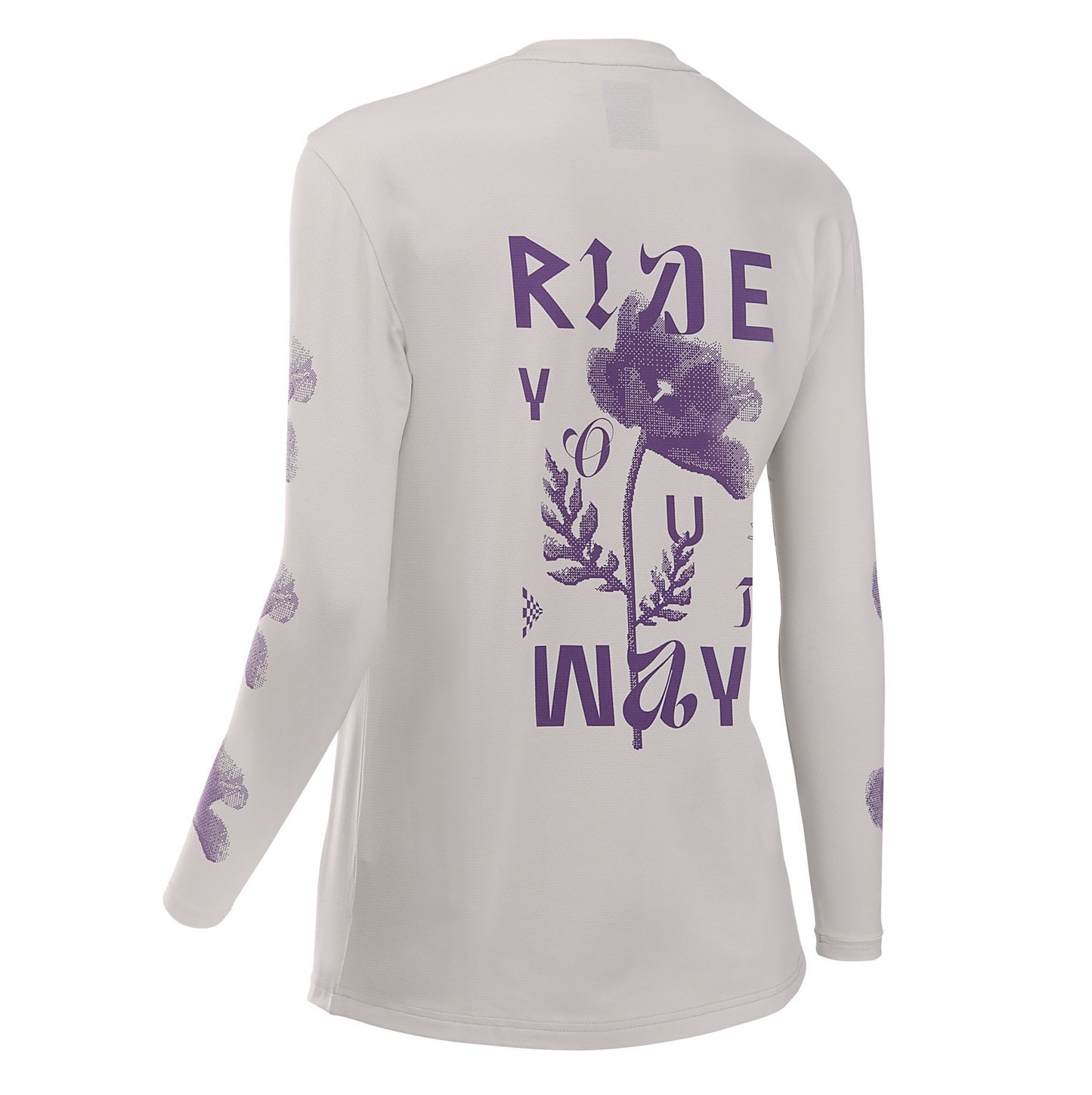 NORTHWAVE XTRAIL 2 Dames Trui Lange Mouw Grijs/Paars