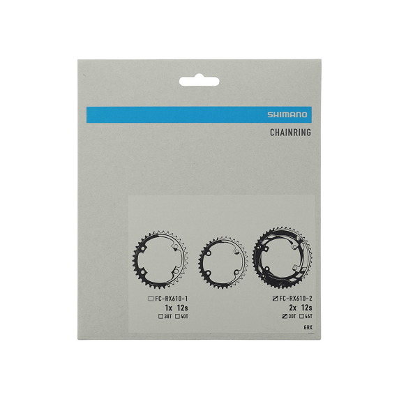 12V SHIMANO GRX RX610 80mm kettingblad