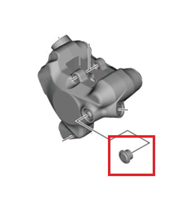 SHIMANO Ontluchtingsschroefdop BR-R9270/8170/7170
