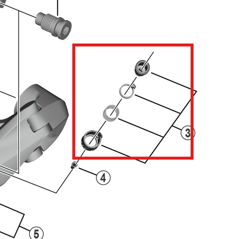 SHIMANO RD-R8000 Spanningsregelschroef