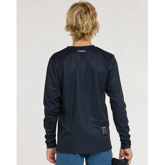 DHARCO GRAVITY THE DARKNESS Junior Trui Lange Mouw Zwart