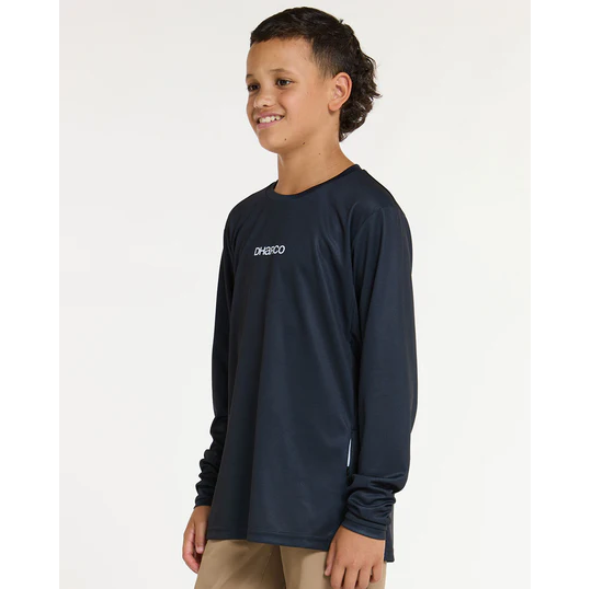DHARCO GRAVITY THE DARKNESS Junior Trui Lange Mouw Zwart