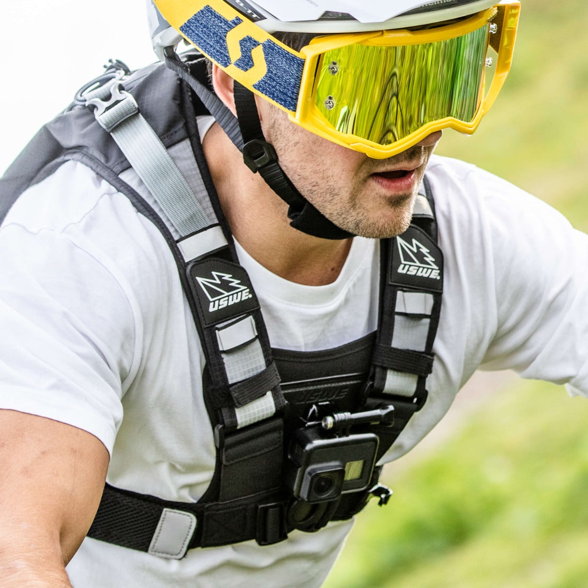USWE ACTION CAMERA NDM 1 Borstharnas Zwart M/XL