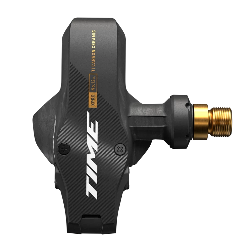 Time X PRO 12 SL Q-Factor 57 Carbon/Titanium Gold pedalen