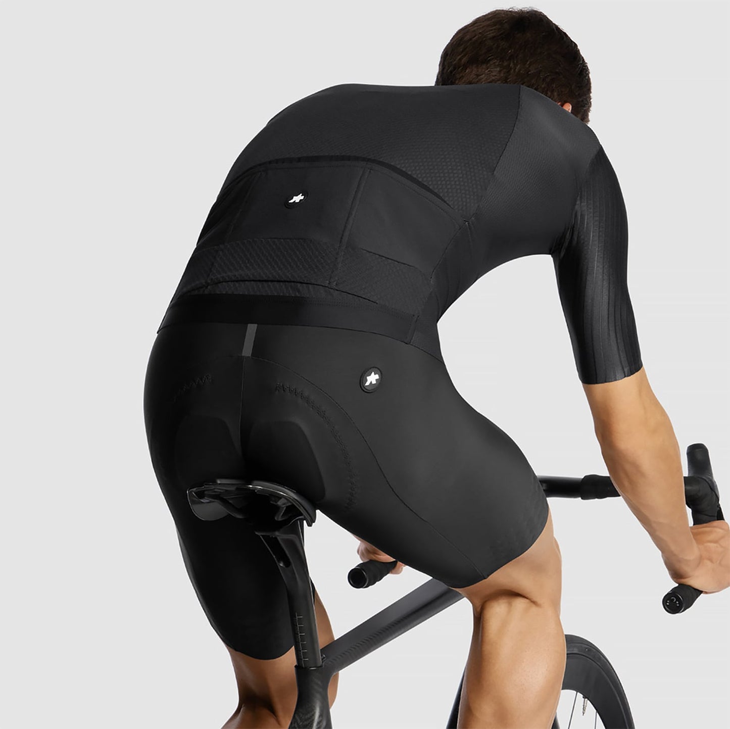 ASSOS EQUIPE RS S11 Korte Mouw Trui Zwart