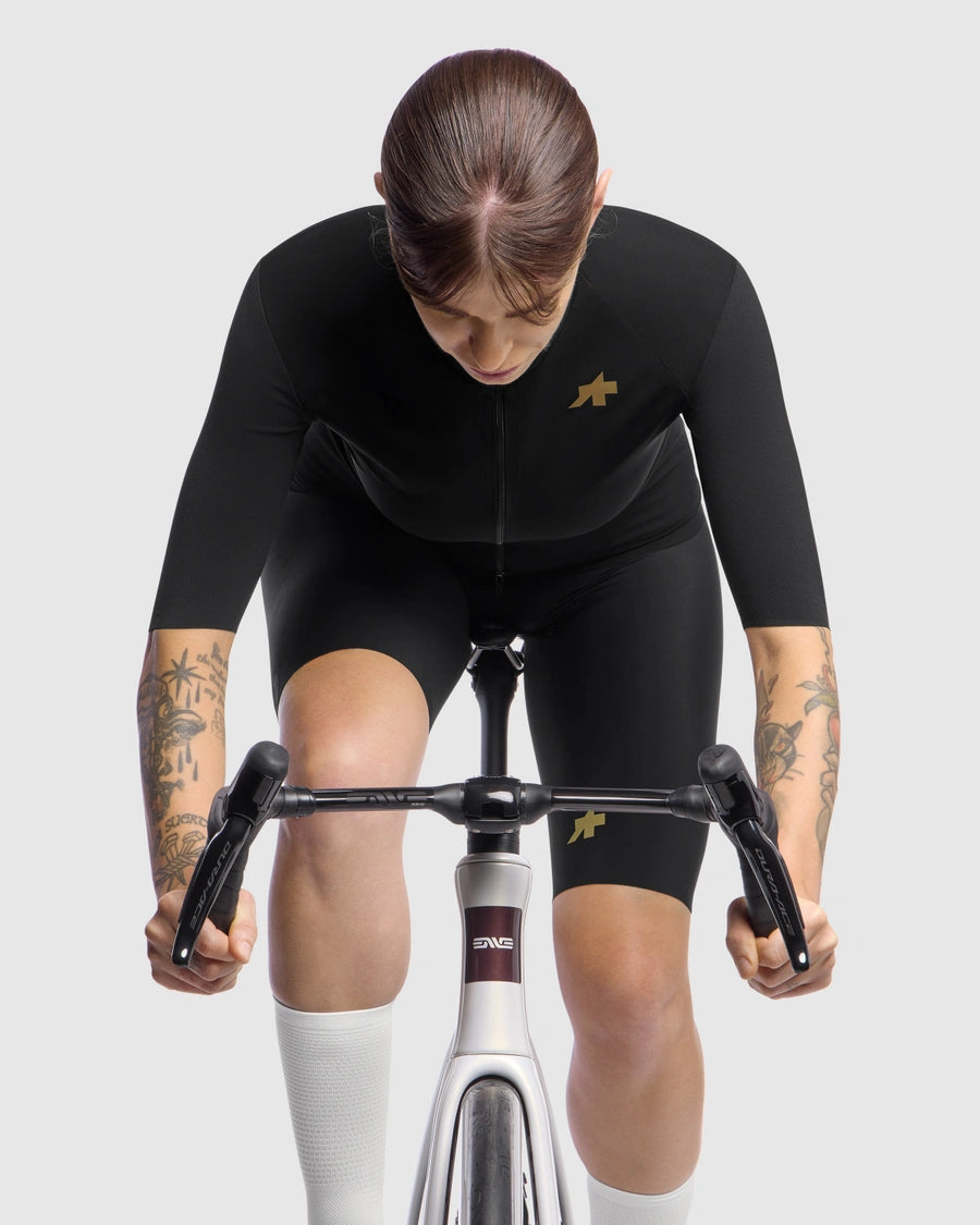 ASSOS UMA GTV SHELL S11 Damestrui met lange mouwen Zwart