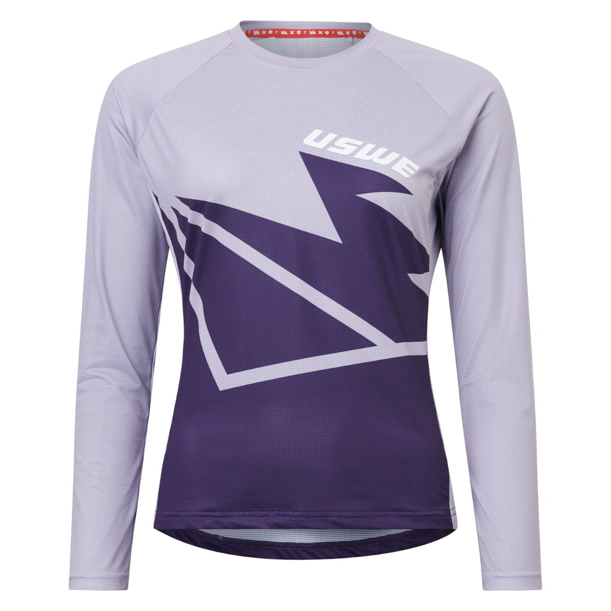 Dames USWE BERG MTB Long Sleeve Jersey Lavendel