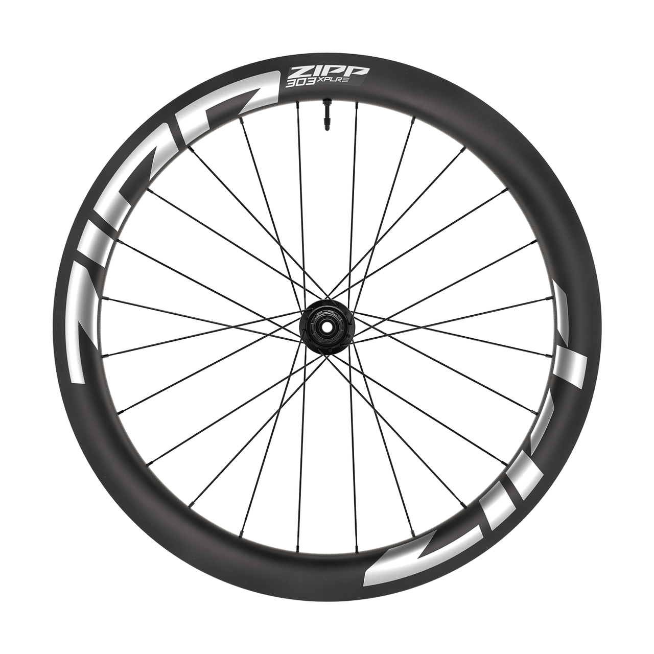 Achterwiel ZIPP 303 XPLR S Tubeless Ready (Center Lock) Zwart/Wit