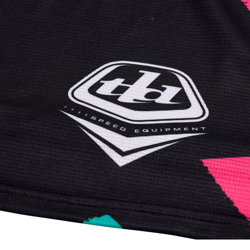 TROY LEE DESIGNS SPRINT FULL PULL Lange Mouw Jersey Zwart 2025