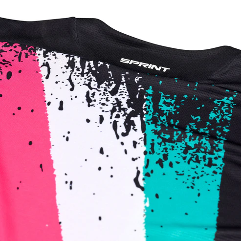 TROY LEE DESIGNS SPRINT FULL PULL Lange Mouw Jersey Zwart 2025