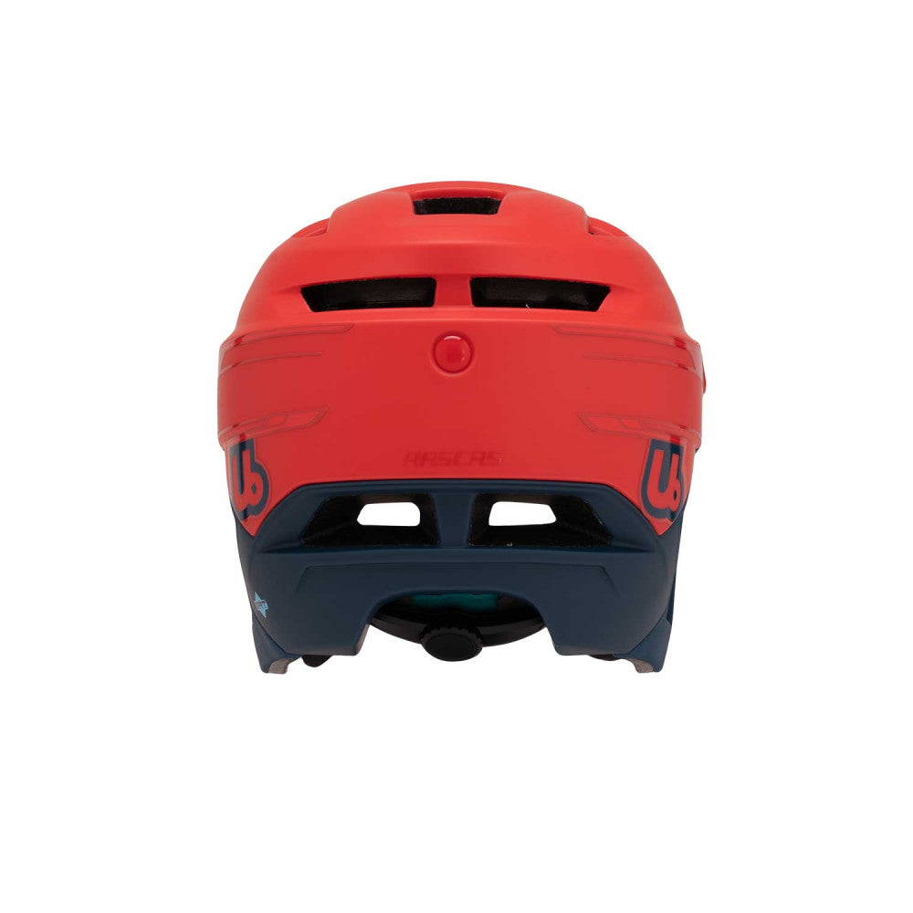 URGE RASCAS Neon Rush Rood/Blauw MTB Helm