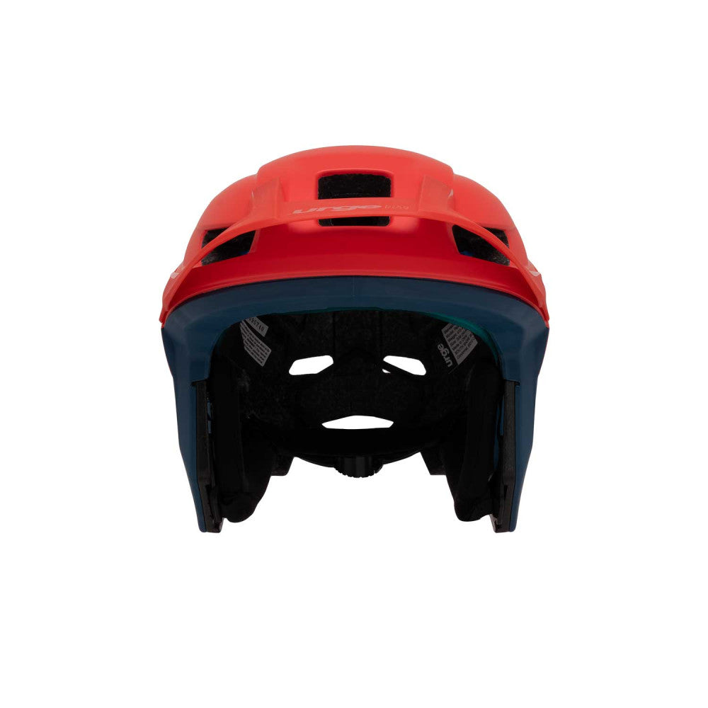 URGE RASCAS Neon Rush Rood/Blauw MTB Helm