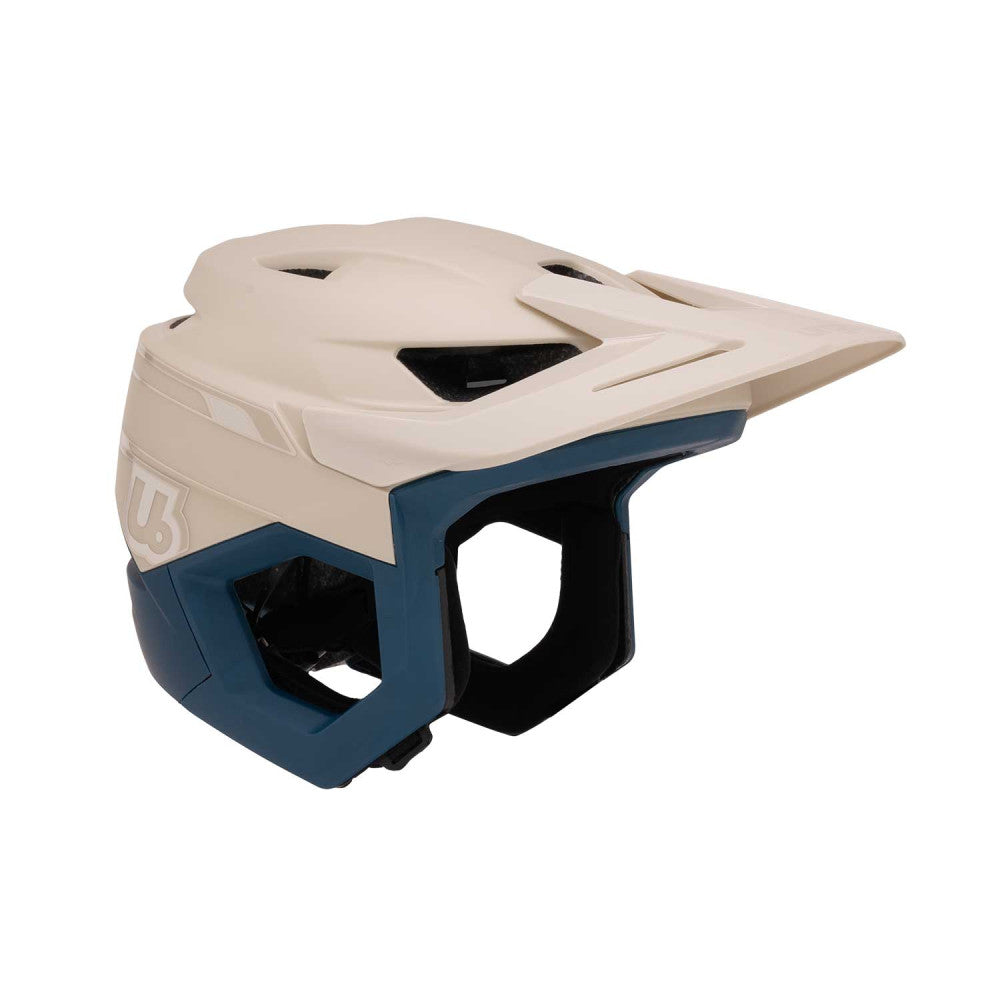 URGE RASCAS Smooth Stroke Beige/Blauw MTB Helm