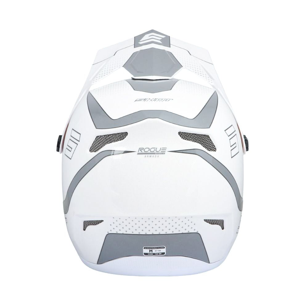 BMX-helm SHOT ROGUE Armada White Pearly