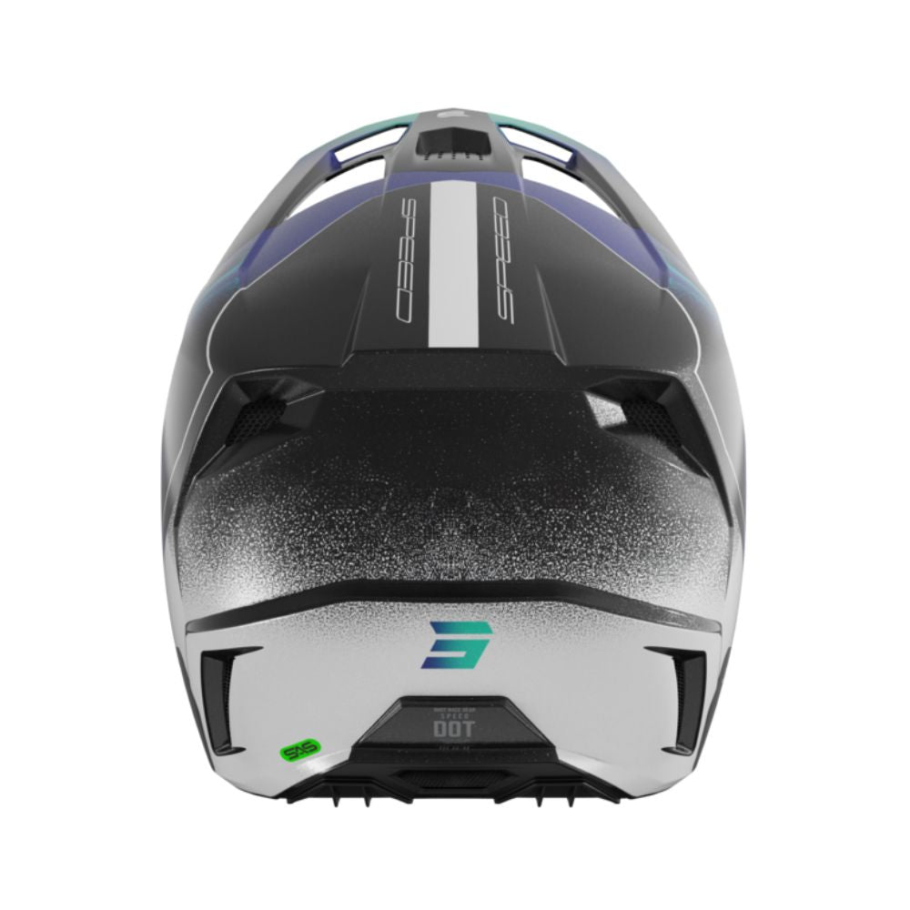 Casque BMX SHOT SPEED Olymp Blue Pearly