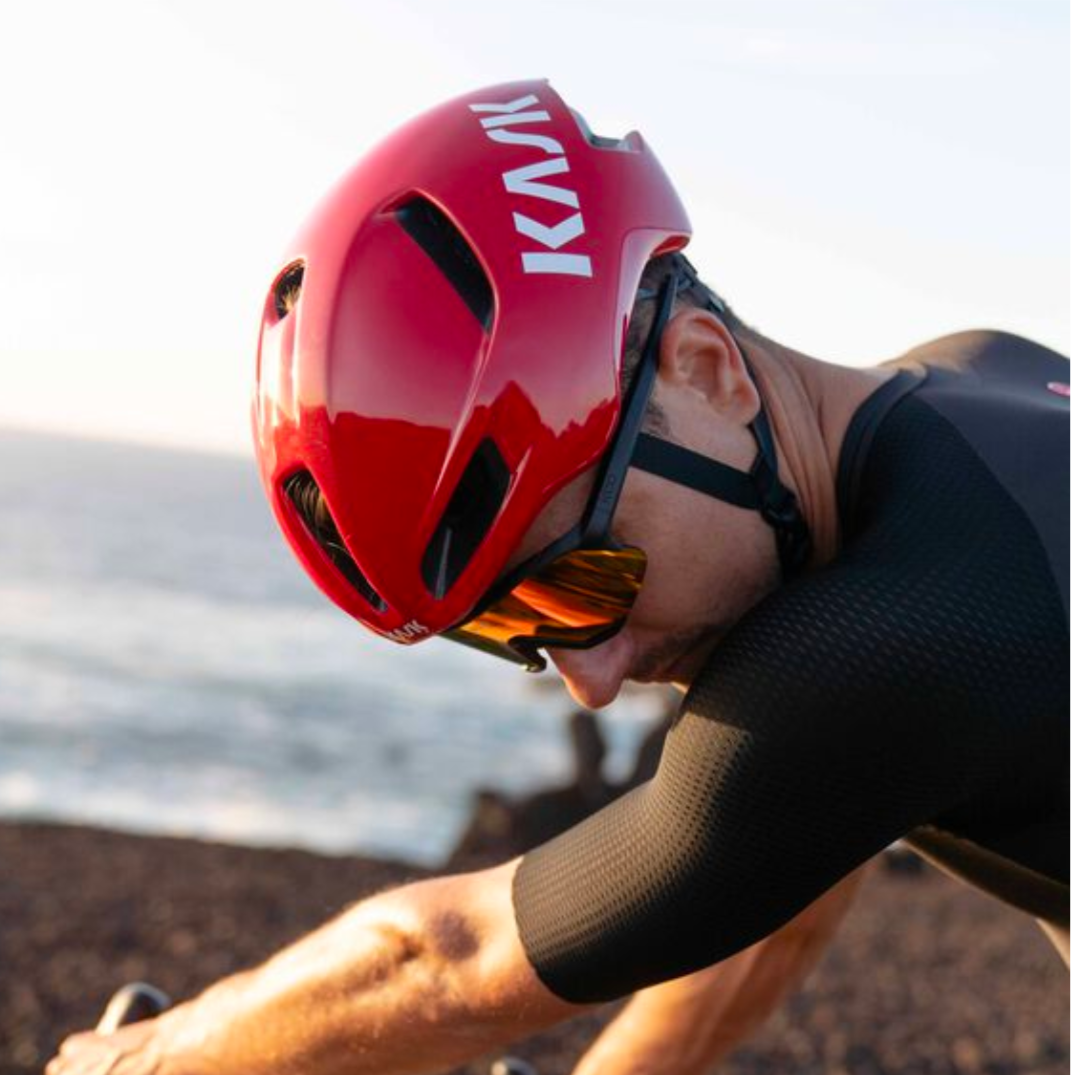 KASK UTOPIA Y Weghelm Rood