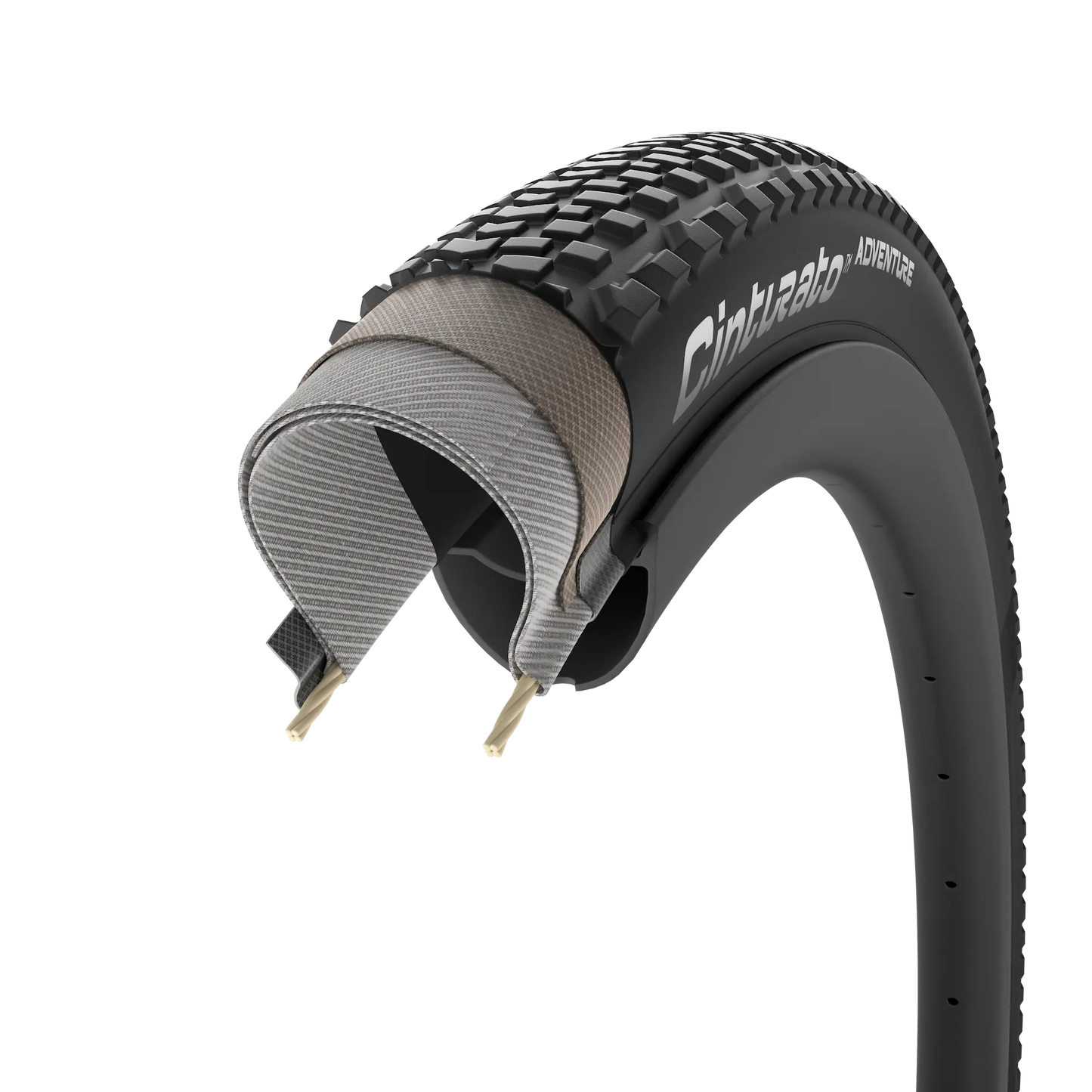 PIRELLI CINTURATO ADVENTURE 700x40c band Tubeless Ready Klassiek beige