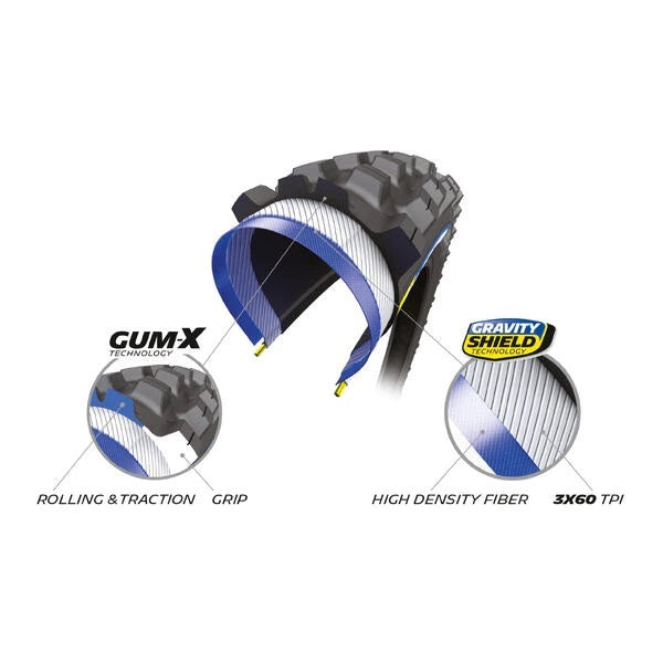 MICHELIN WILD AM2 Competition Line 29x2.60 Tubeless Ready Zachte band