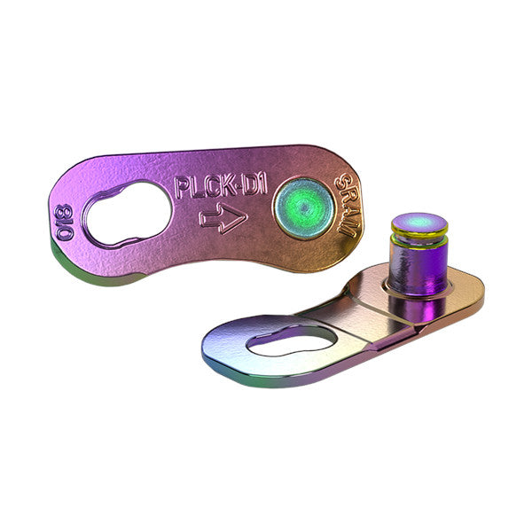 SRAM POWERLOCK AXS FLATTOP 12V-snelkoppelingen (4 stuks) Rainbow