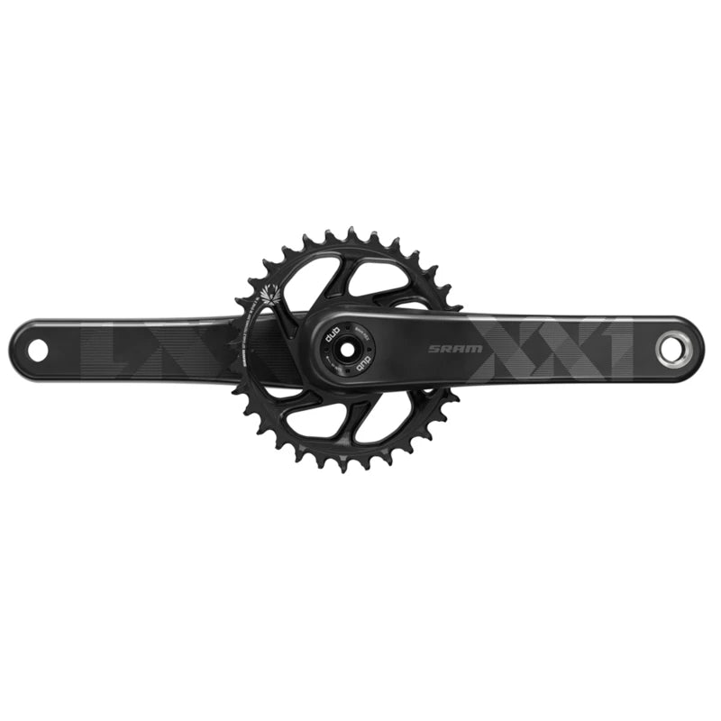 SRAM XX1 SL EAGLE DUB Boost 32T Grijs 12v Mono crankstel (52 mm achtervork)