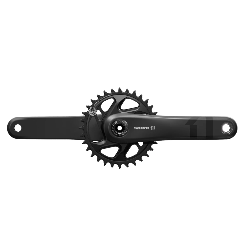 SRAM X1-CARBON EAGLE DUB Boost 12V Mono crankstel Zwart