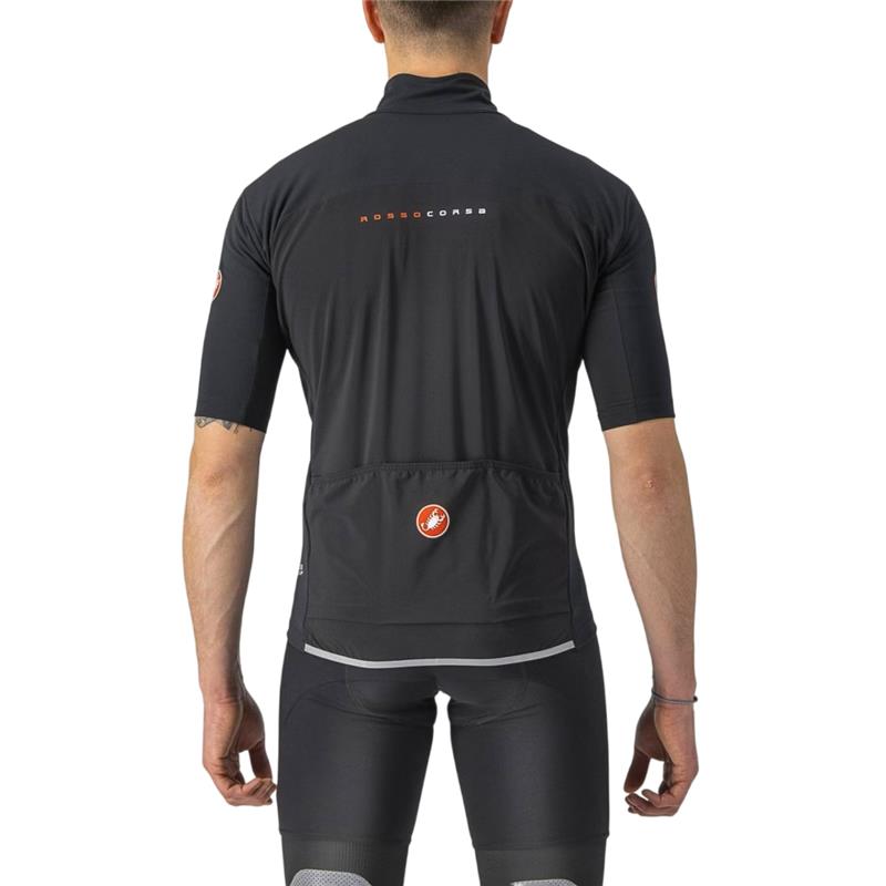 CASTELLI PERFETTO RoS 2 WIND Korte Mouw Trui Zwart