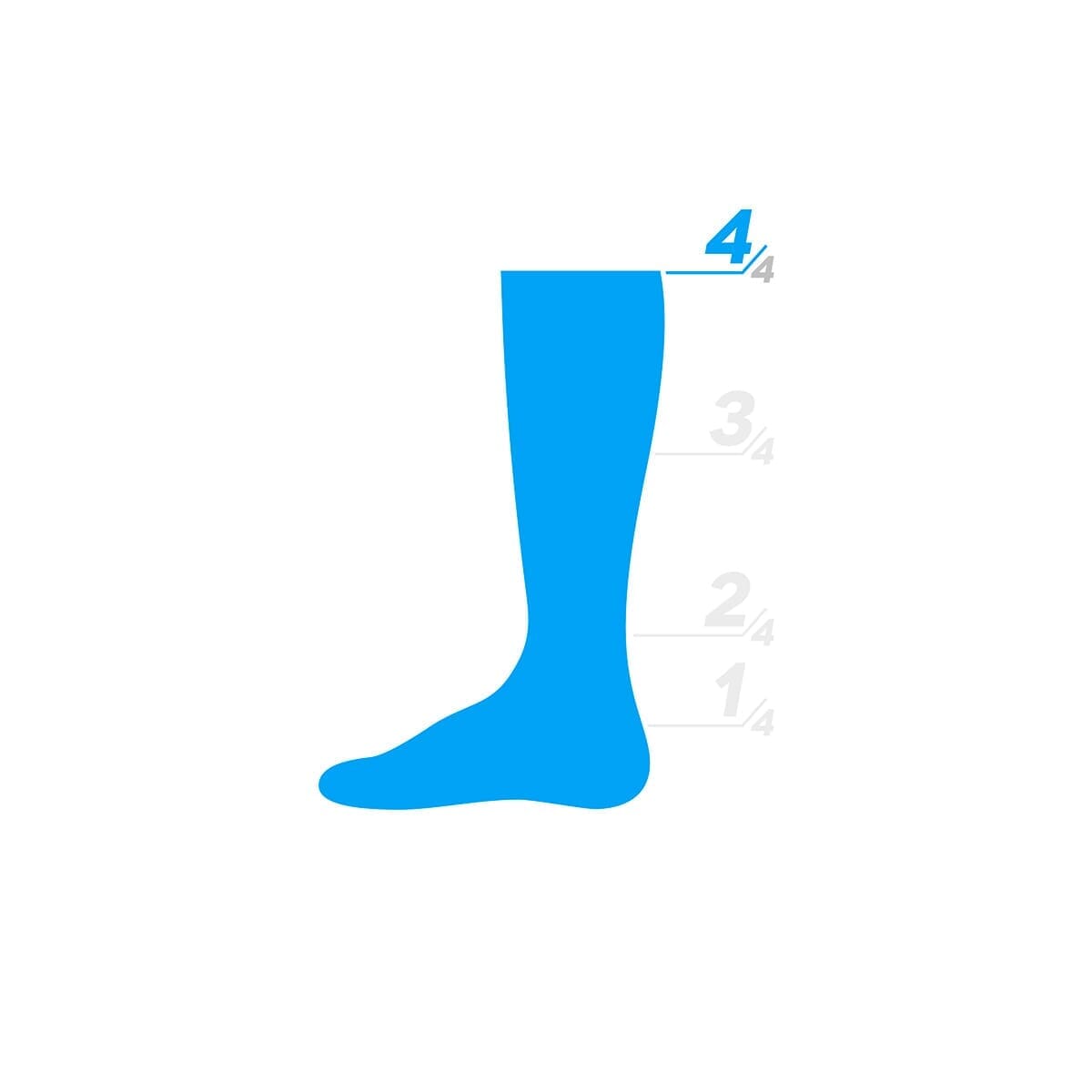 Troy Lee Design PERFORMANCE PEACE & WHEELIES Sokken Blauw