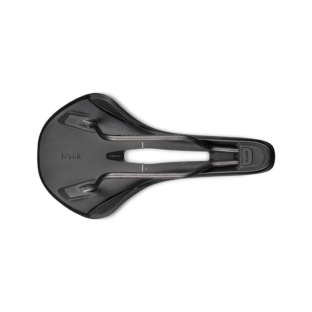 Zadel FIZIK VENTO ANTARES R1 140mm Carbon Rails Zwart