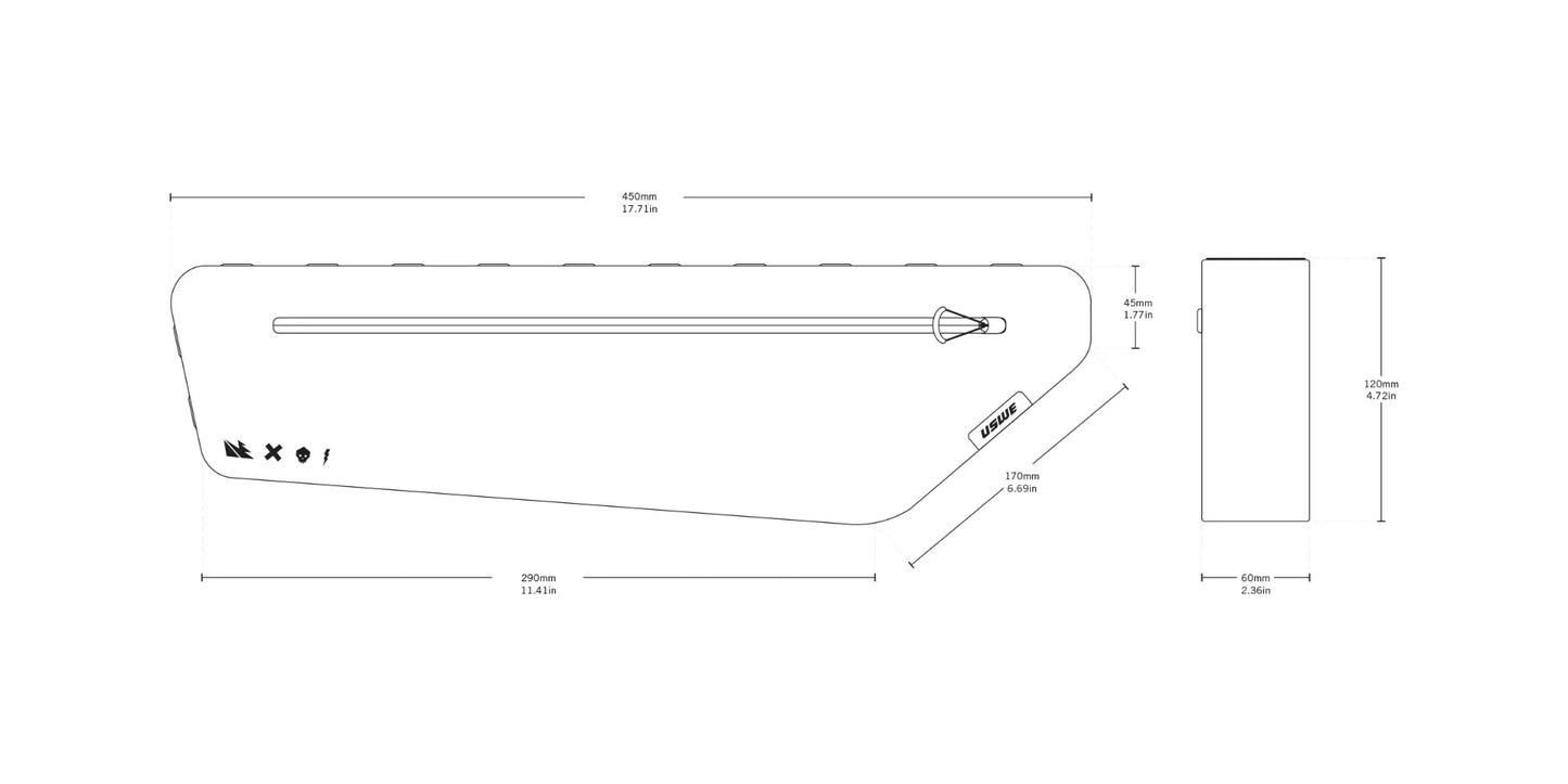 Frametas USWE FRAME TUBE LARGE 3.4 L