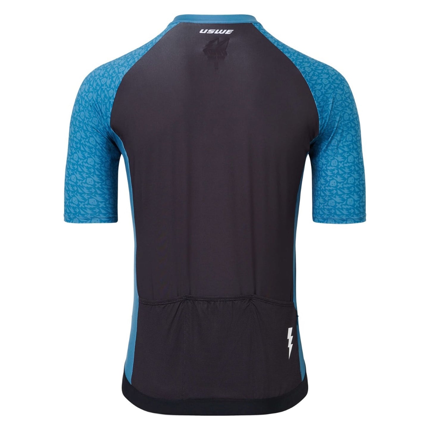 USWE GRUS GRAVEL Jersey Korte Mouw Blauw