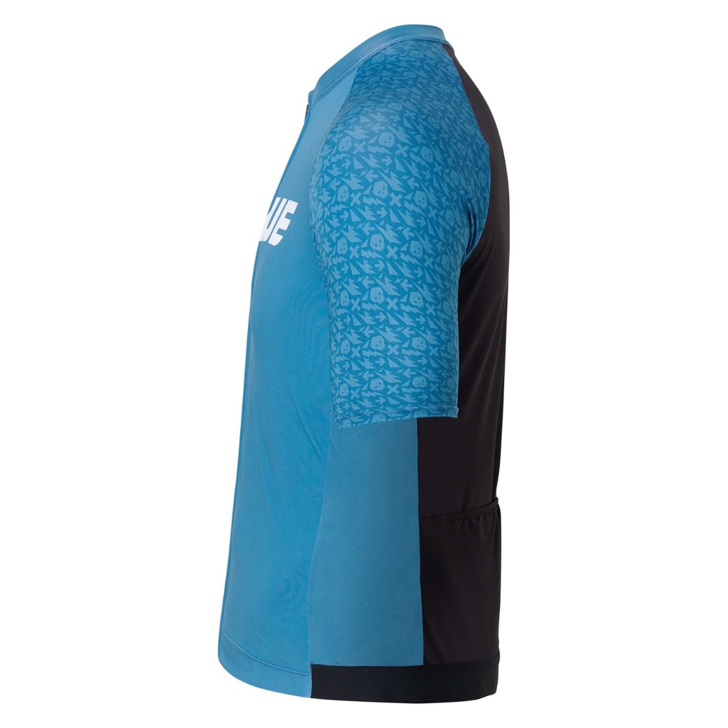 USWE GRUS GRAVEL Jersey Korte Mouw Blauw