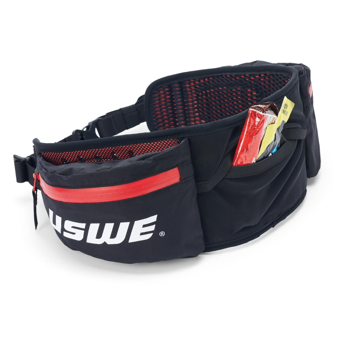 USWE HAJKER 18 L rugzak Zwart/Rood
