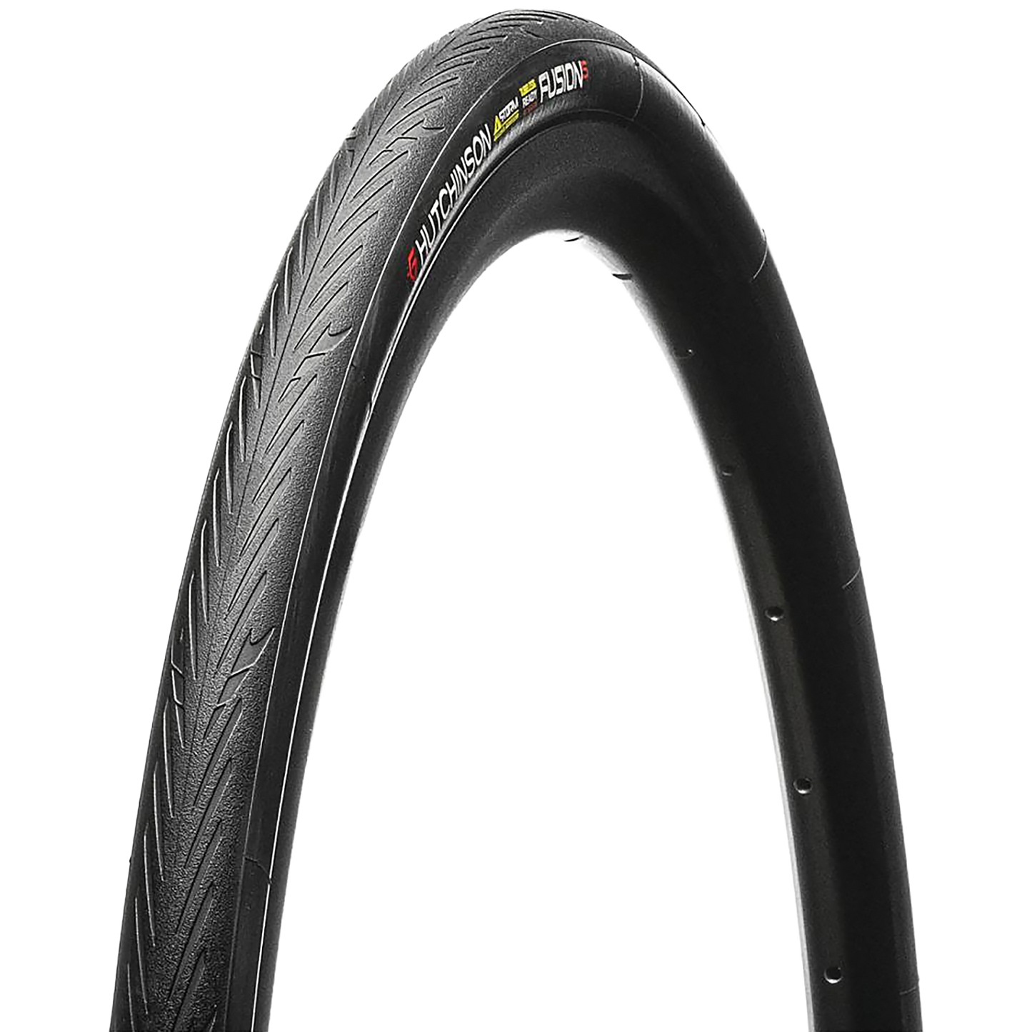 HUTCHINSON FUSION 5 ALL SEASON 700c Tubetype Zwart band
