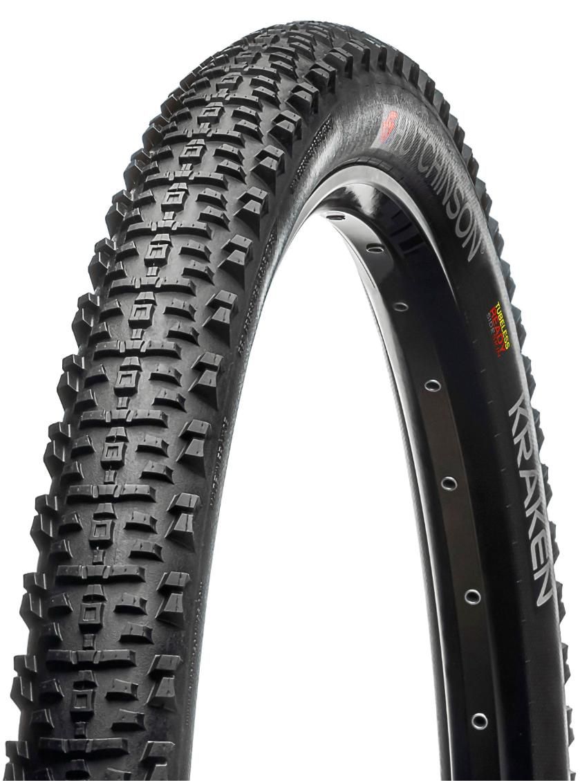 HUTCHINSON KRAKEN 27.5x2.30 Versterkte Bi-Compound Tubeless Ready Zachte Zwarte band