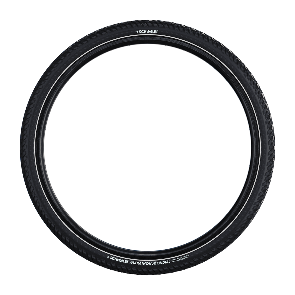 SCHWALBE MARATHON MONDIAL 27.5x2.25 ADDIX RaceGuard Reflex Tubetype Harde band