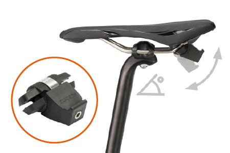 VAUDE TRAILSADDLE L 10,5 L Zadeltas Zwart